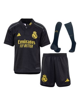 Youth Real Madrid Jersey Whole Kit 2023/24 Third