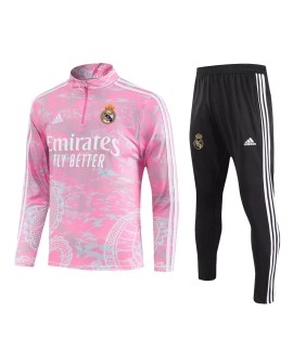 Real Madrid Tracksuit 2023/24 - Pink