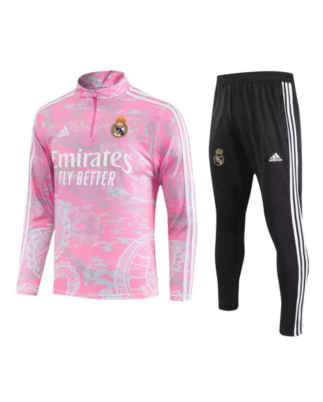 Real Madrid Tracksuit 2023/24 - Pink