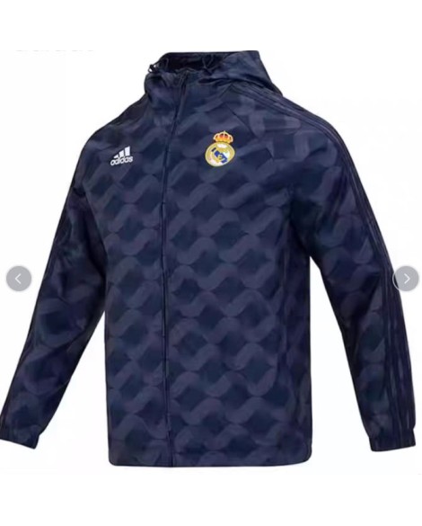 Real Madrid Hoodie Windbreaker Jacket 2023/24
