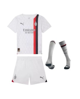 Youth AC Milan Jersey Whole Kit 2023/24 Away
