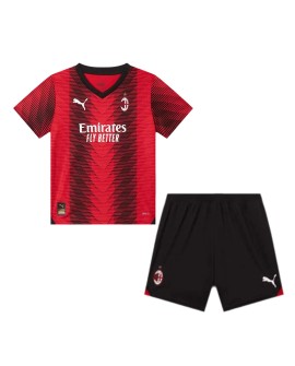 Youth AC Milan Jersey Kit 2023/24 Home