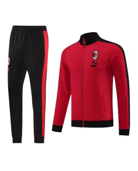 AC Milan Jacket Tracksuit 2023/24 - Red