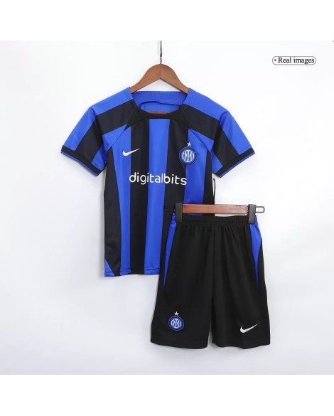 Youth Inter Milan Jersey Kit 2022/23 Home