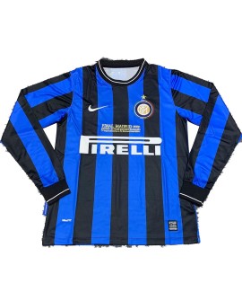 Inter Milan Home Jersey Retro 2010 By - Long Sleeve