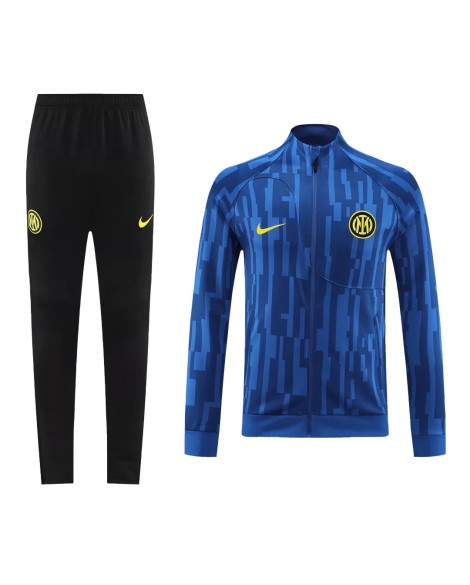 Inter Milan Jacket Tracksuit 2023/24 - Blue