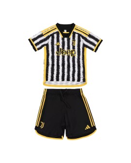 Youth Juventus Jersey Kit 2023/24 Home