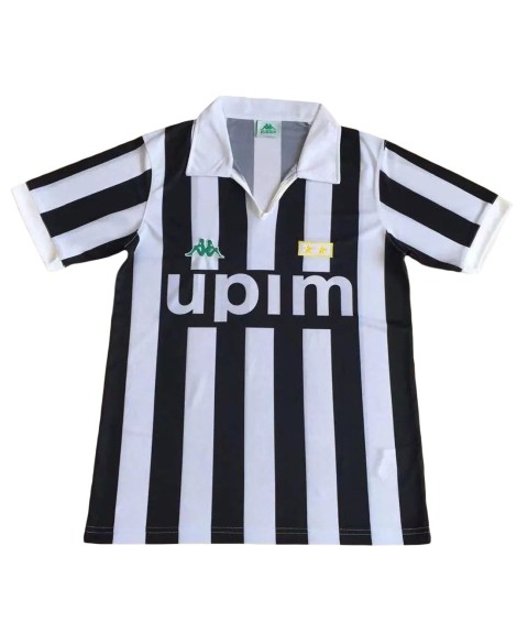 Juventus Home Jersey Retro 1991 By