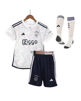 Youth Ajax Jersey Whole Kit 202324 Away