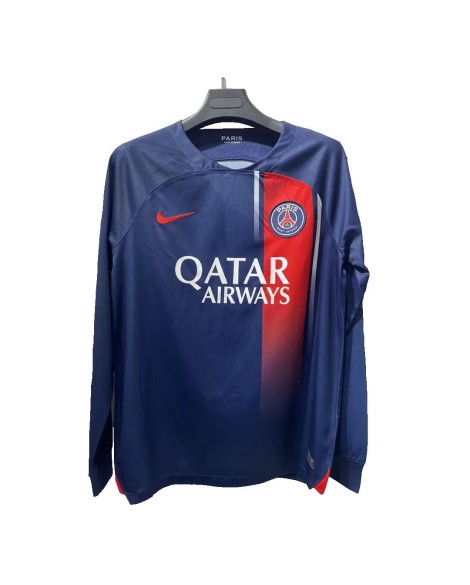 PSG Home Jersey 2023/24 - Long Sleeve