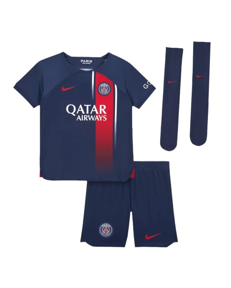 Youth PSG Jersey Whole Kit 202324 Home