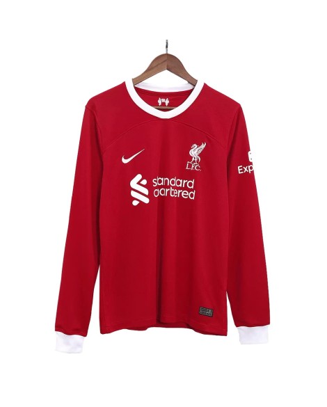 Liverpool Home Jersey 2023/24 - Long Sleeve