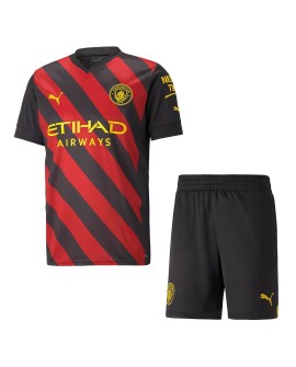 Youth Manchester City Jersey Kit 2022/23 Away