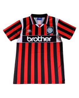 Manchester City Away Jersey Retro 1996 By