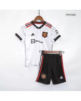 Youth Manchester United Jersey Kit 2022/23 Away