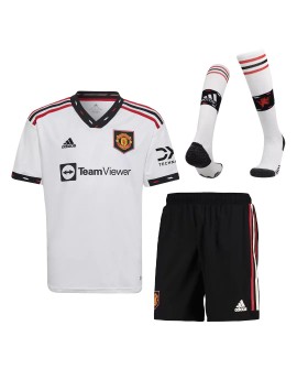 Youth Manchester United Jersey Whole Kit 2022/23 Away