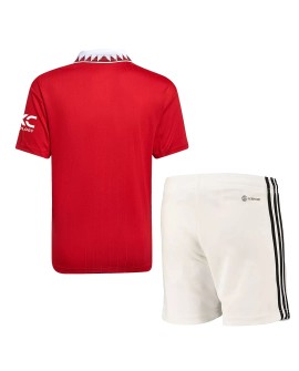Youth Manchester United Jersey Kit 2022/23 Home