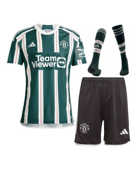 Manchester United Jersey Whole Kit 2023/24 Away