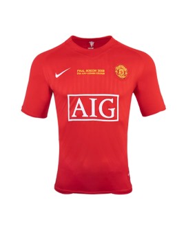 Manchester United 2007/08 Jersey Home Champion League