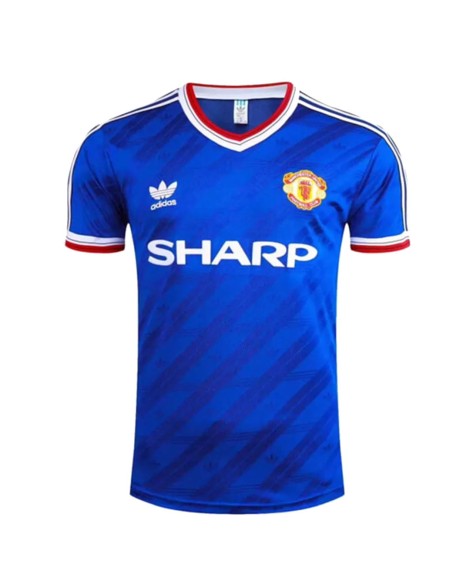 Manchester United Away Jersey Retro 1986 By