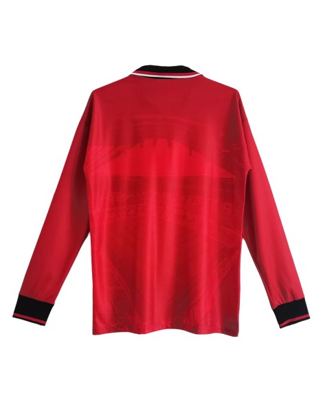 Manchester United Home Jersey Retro 1994/96 By - Long Sleeve