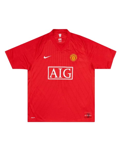 Manchester United Home Jersey Retro 2007/08 By