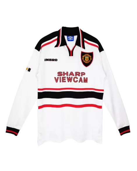 Manchester United Jersey 1998/99 Away Retro - Long Sleeve