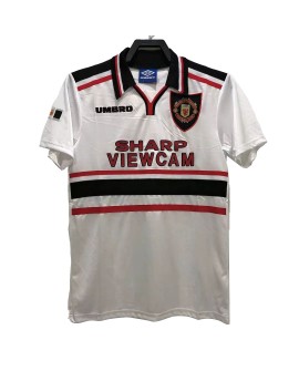 Retro 1998 Manchester United Away Soccer Jersey