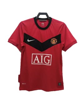 Retro 2010 Manchester United Home Soccer Jersey