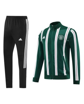 Manchester United Tracksuit 2023/24 - Green&White