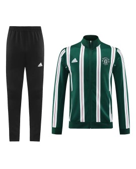 Manchester United Tracksuit 2023/24 - Green&White