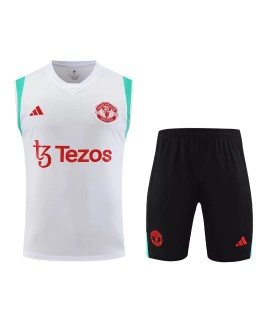 Manchester United Sleeveless Training Jersey Kit 2023/24