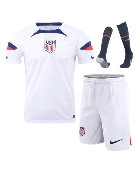 USA Jersey Whole Kit 2022 Home World Cup