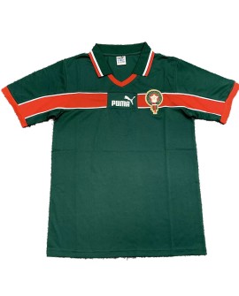 Retro 1998 Morocco Home Soccer Jersey