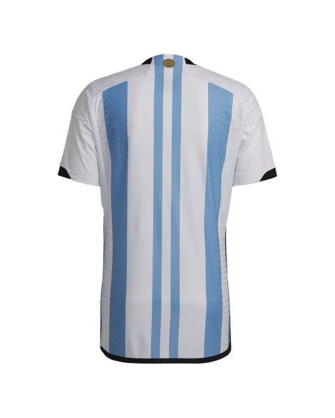 Argentina Jersey 2022 Authentic Home World Cup -THREE STAR