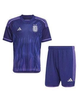 Argentina Jersey Kit 2022 Away World Cup