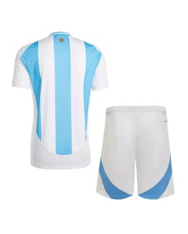 Argentina Home Jersey Kit Copa America 2024 (Jersey+Shorts)