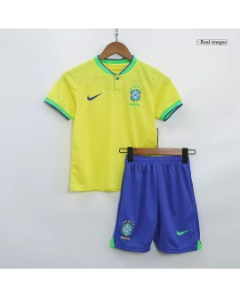 Youth Brazil Jersey Kit 2022 Home