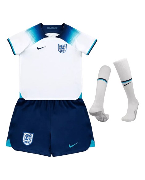 Youth England Jersey Whole Kit 2022 Home World Cup