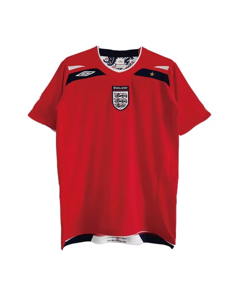 England Away Jersey Retro 2008/10 By