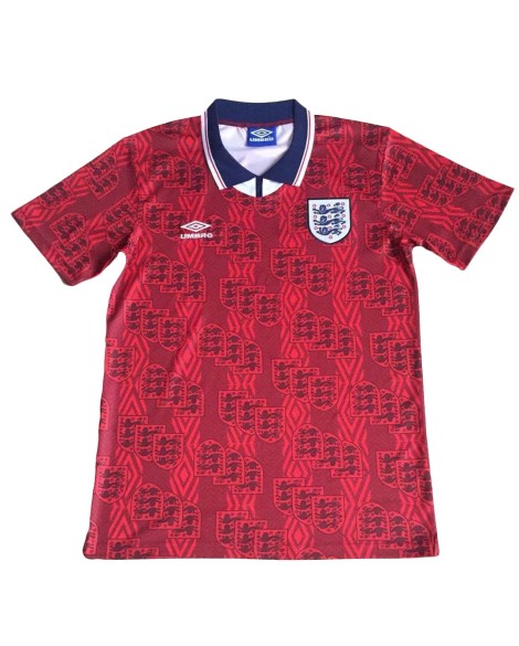 England Away Jersey Retro 1994 By