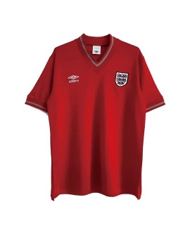 England Away Jersey Retro 1984 By