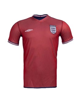 England Away Jersey Retro 2002 By