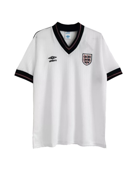 England Home Jersey Retro 1984/87 By