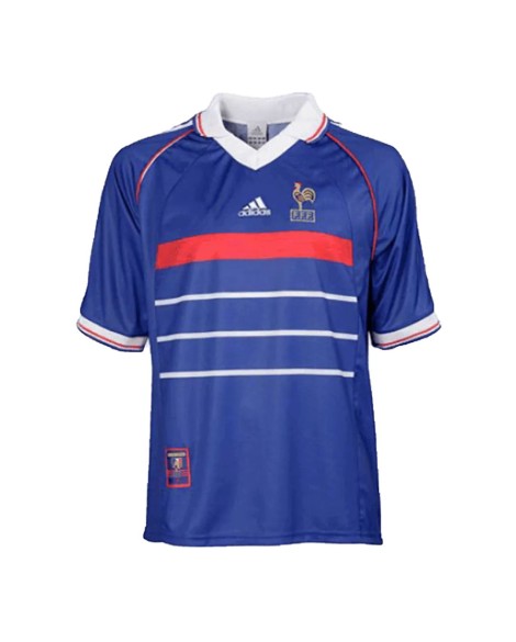 France Home Jersey Retro 1998 By