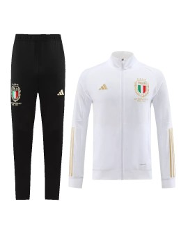 Italy Jacket Tracksuit 2023/24 - White