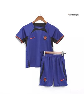 Youth Netherlands Jersey Kit 2022 Away World Cup