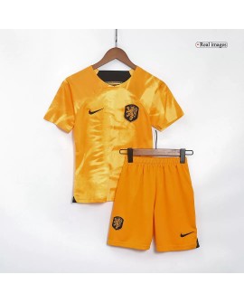 Youth Netherlands Jersey Kit 2022 Home World Cup