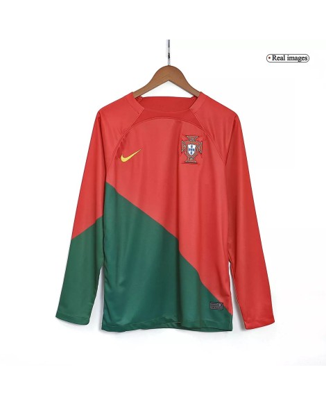 Portugal Home Jersey 2022 - Long Sleeve World Cup