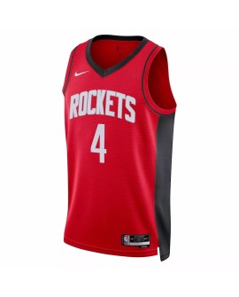 Men's Houston Rockets Jalen Green #4 Nike Red 2022/23 Swingman Jersey - Icon Edition